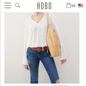 Hobo Entwine Leather Bag